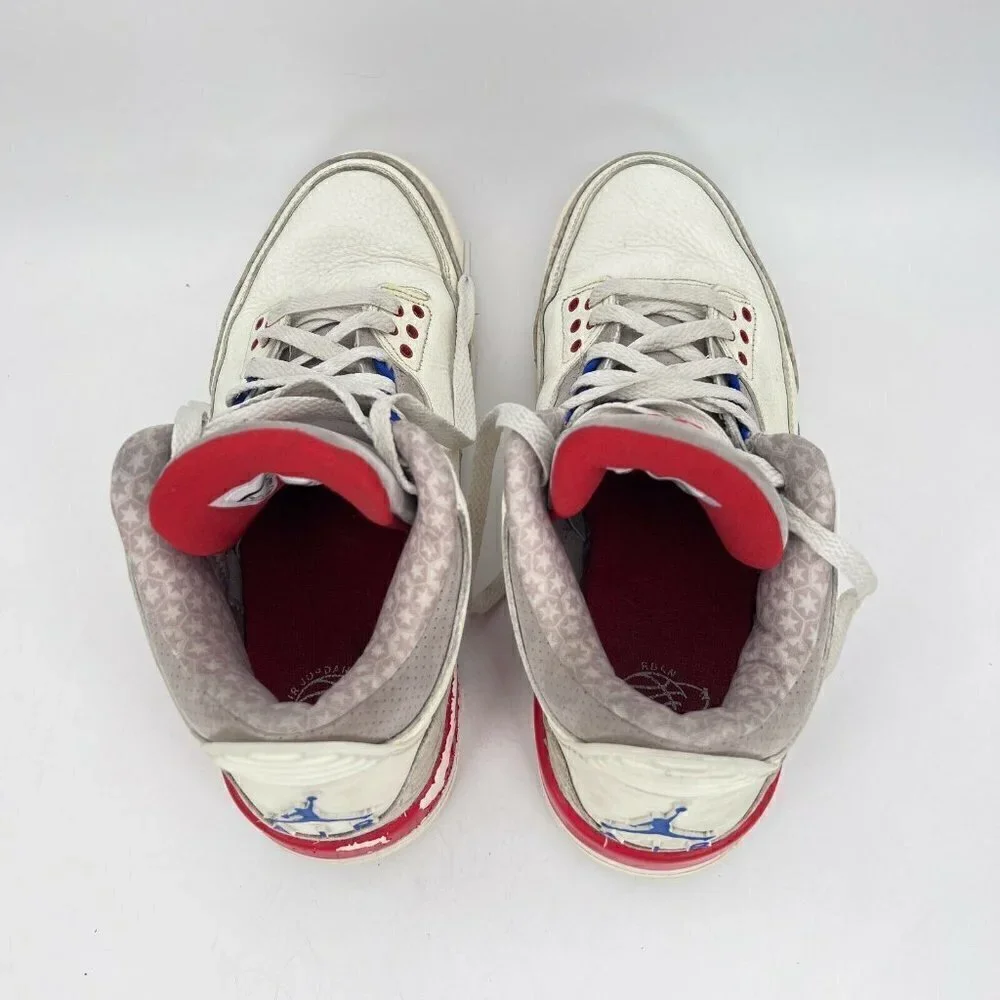 Nike Air Jordan 3 Retro International Flight Men Size 9 Shoes 136064-140